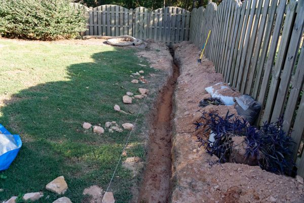Trench Drain Installation in Renton