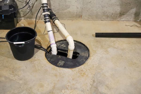 Basement Drainage Installation in Renton