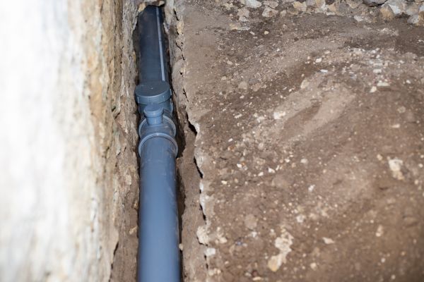 Drain Line Installation in Renton