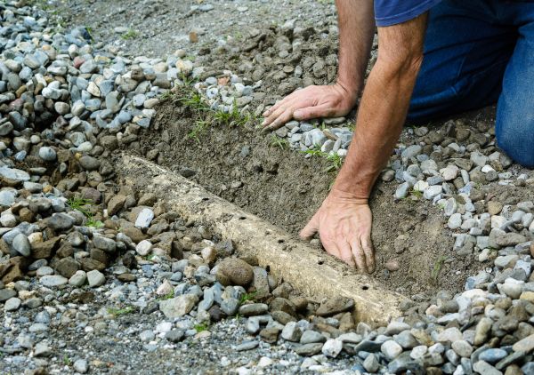 French Ditch Installation in Renton