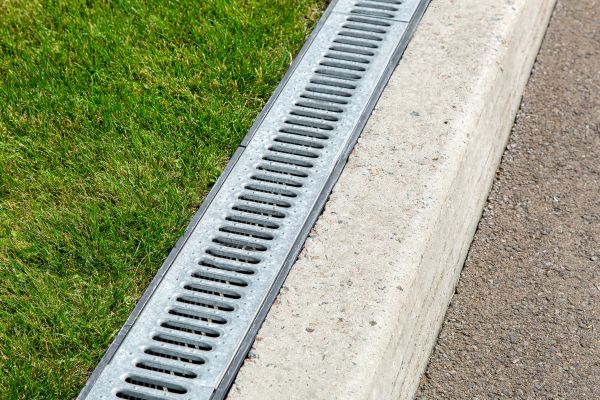 Courtyard Drain Installation in Renton